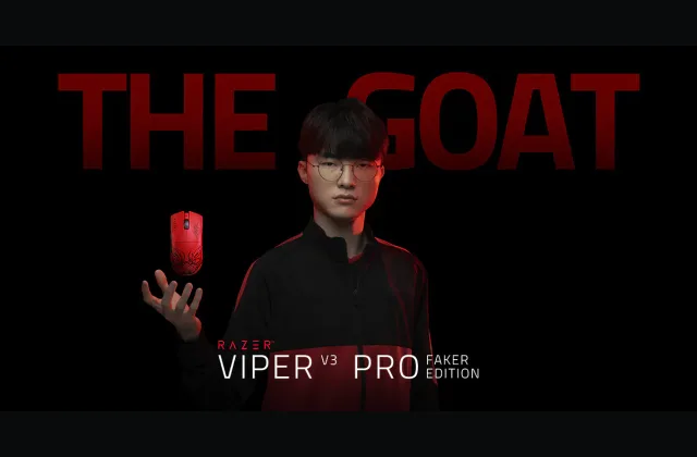 Razer Viper V3 Pro — Faker Edition
